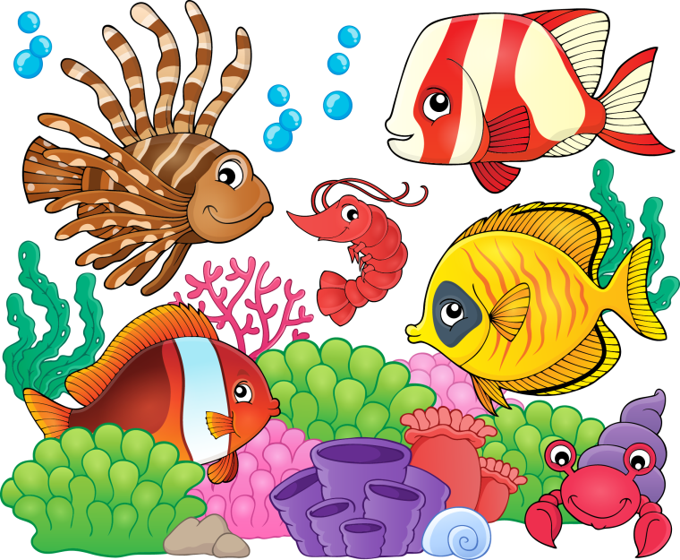 Векторная рыбка