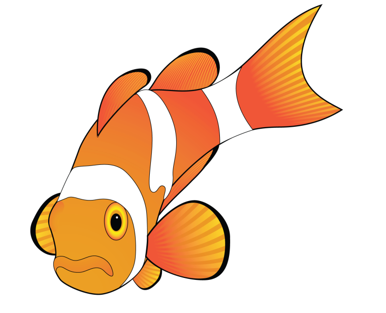 Рыбка мультяшный