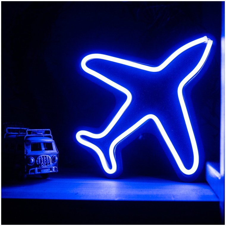 Неоновые фигуры на стену