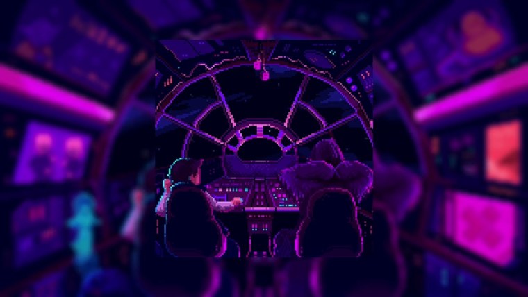 Неоновая ракета