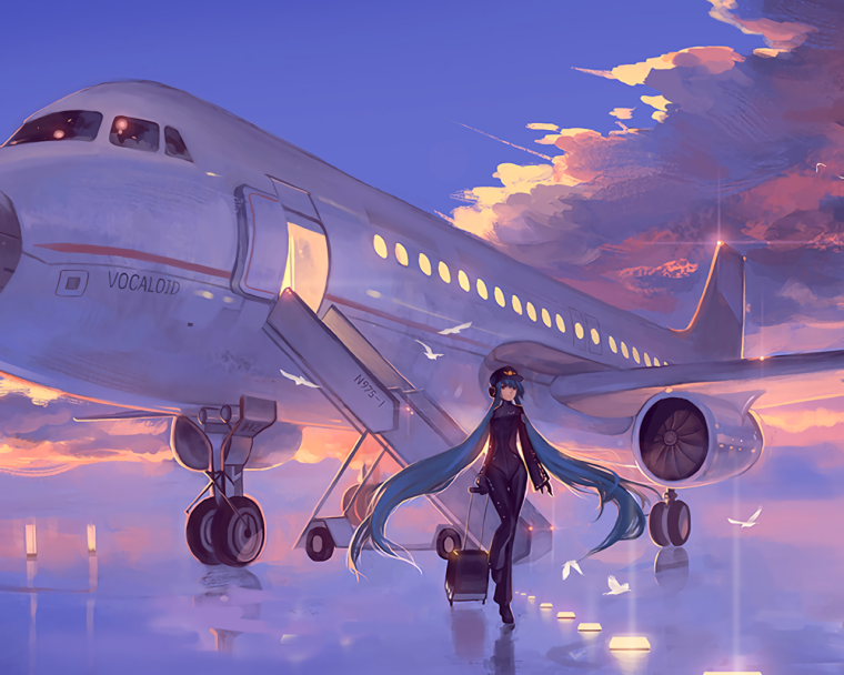 Самолет арт