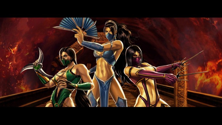 MK 9 Джейд и Китана