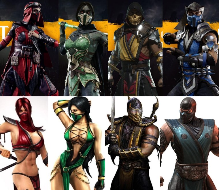 Герои мортал комбат 11