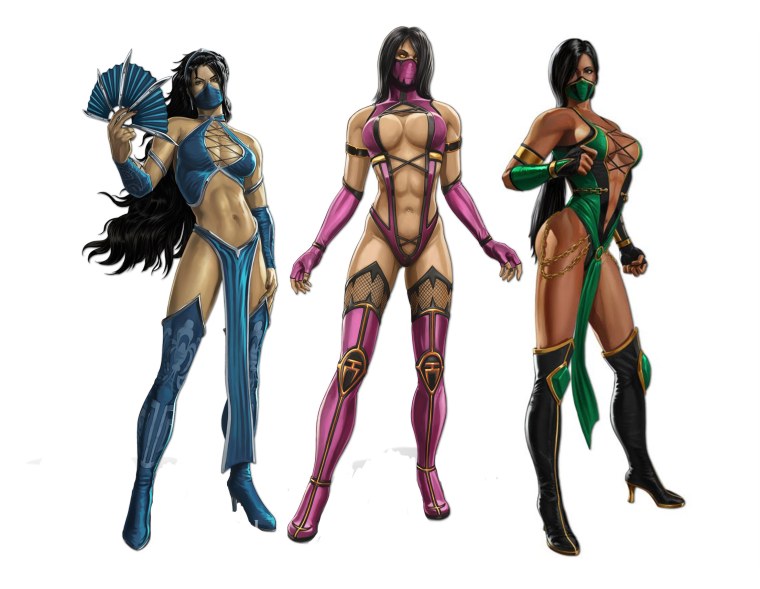 Mortal Kombat женские персонажи