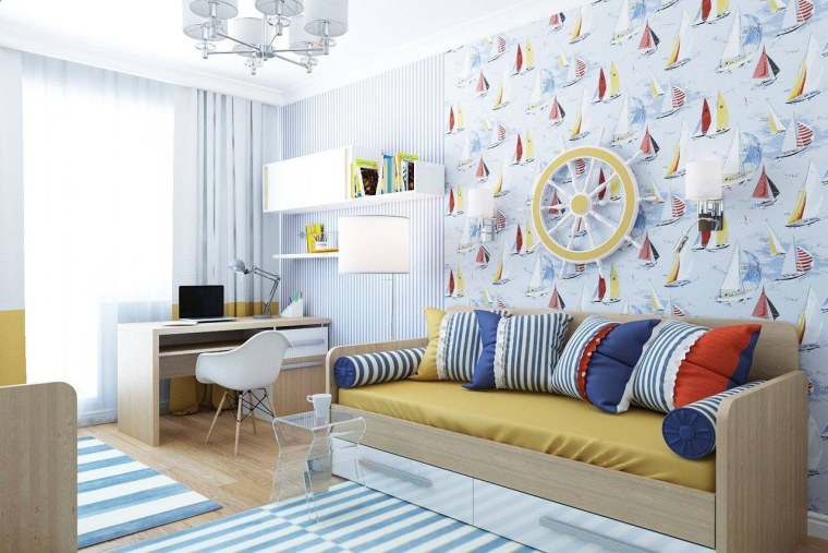 Обои для мальчиков в комнату