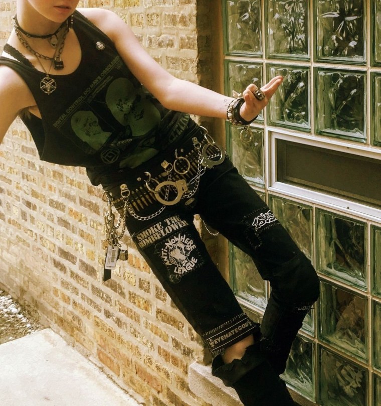 Глэм панк стиль одежды