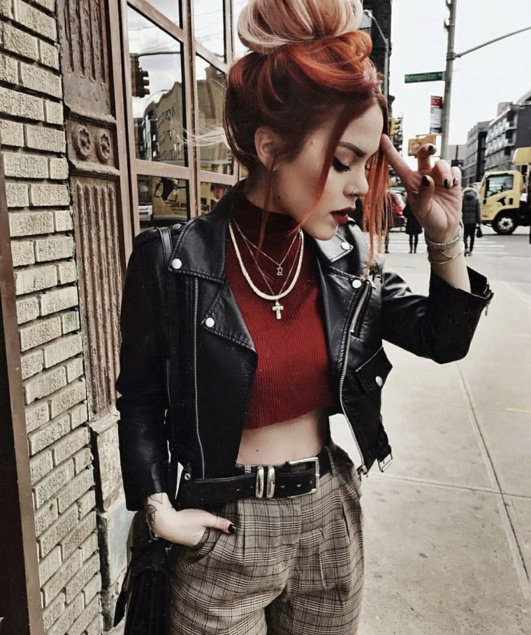 Панк гранж стиль в одежде