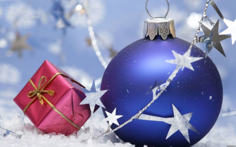 Красивые новогодние шары