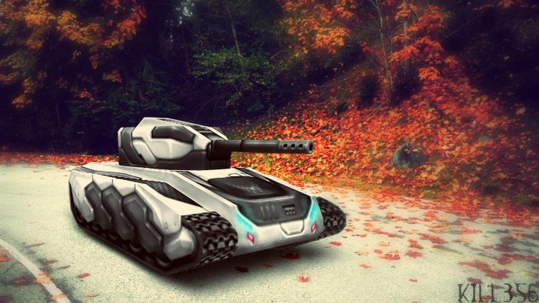 Крутая ава с танком