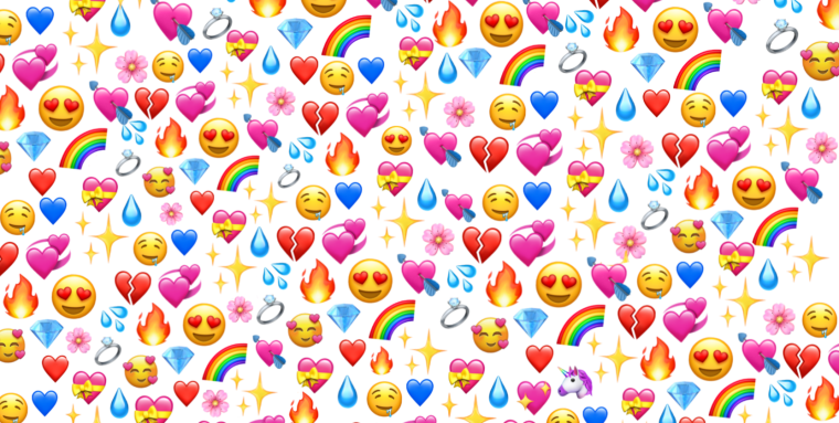 Фон смайлики