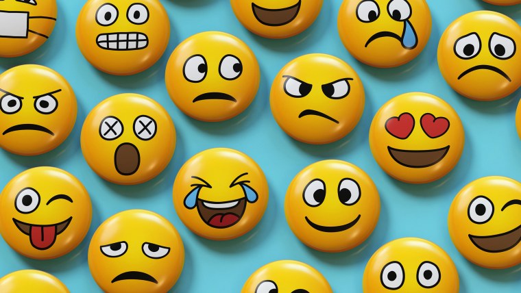 Фон с радостными смайликами