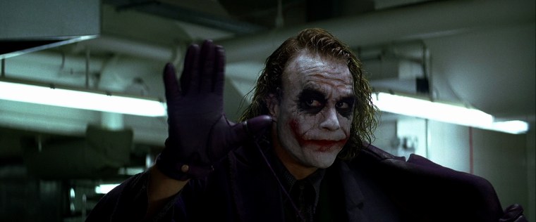 Джокер хит Леджер смеется gif