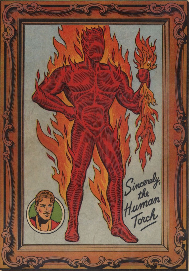 Человек факел Джим Хаммонд