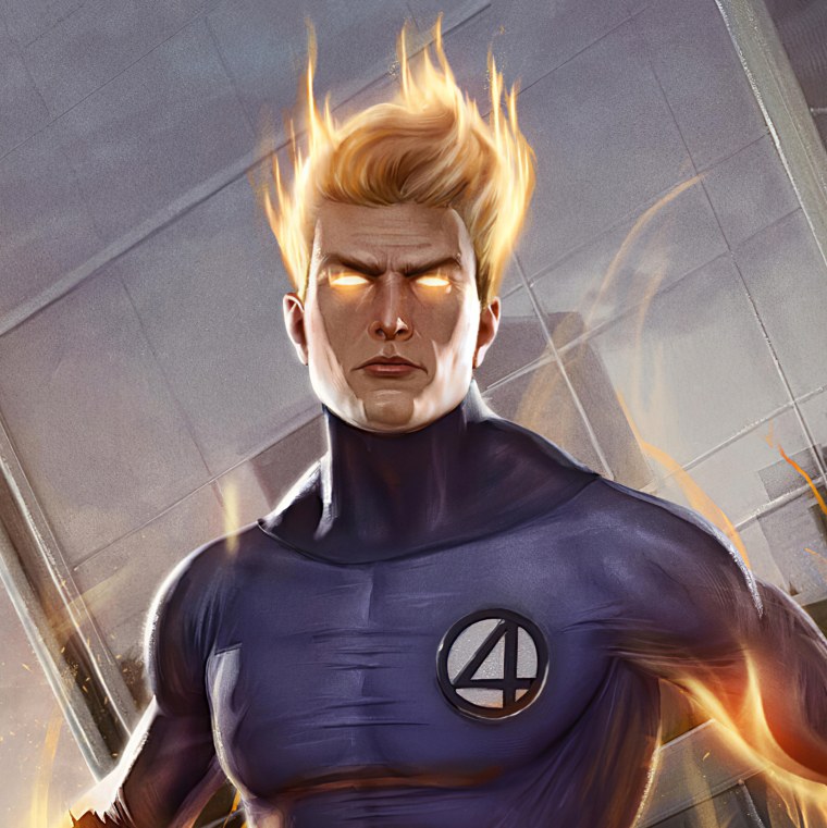Человек факел Марвел