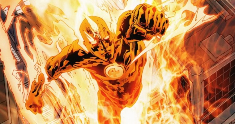 Человек факел Марвел