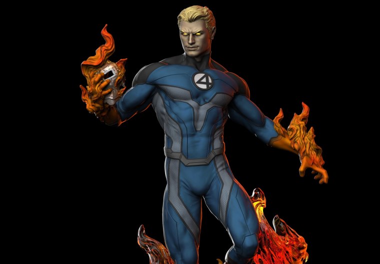 Фантастическая четверка человек факел