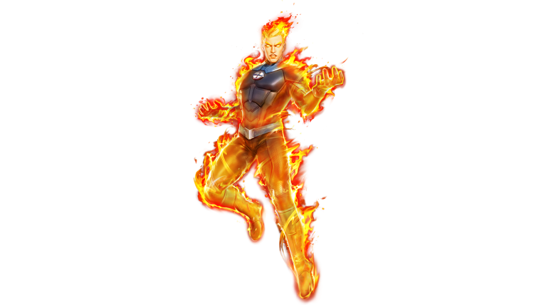 Человек факел Марвел