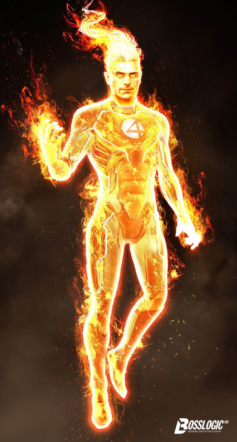 Человек факел