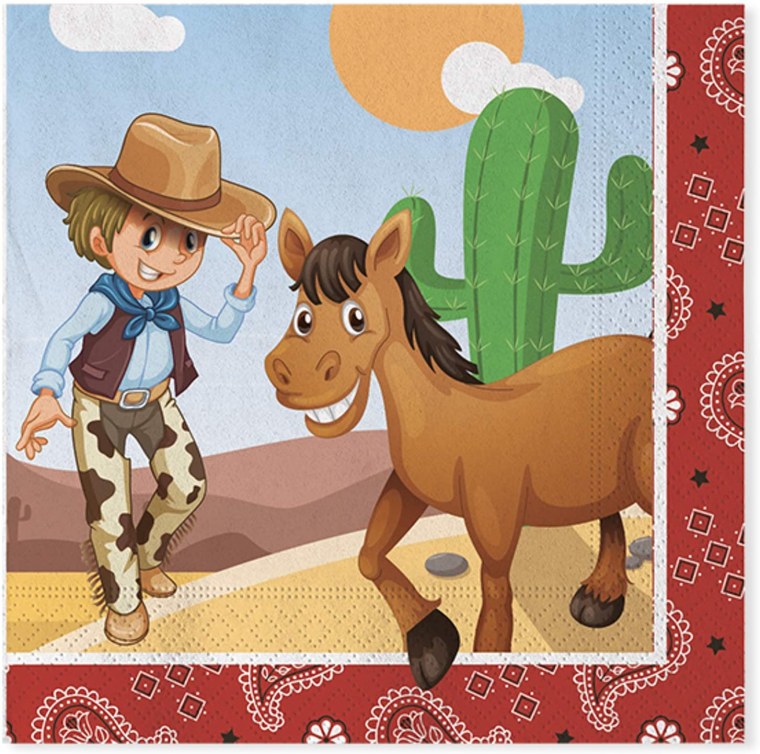 Ковбойская вечеринка для детей