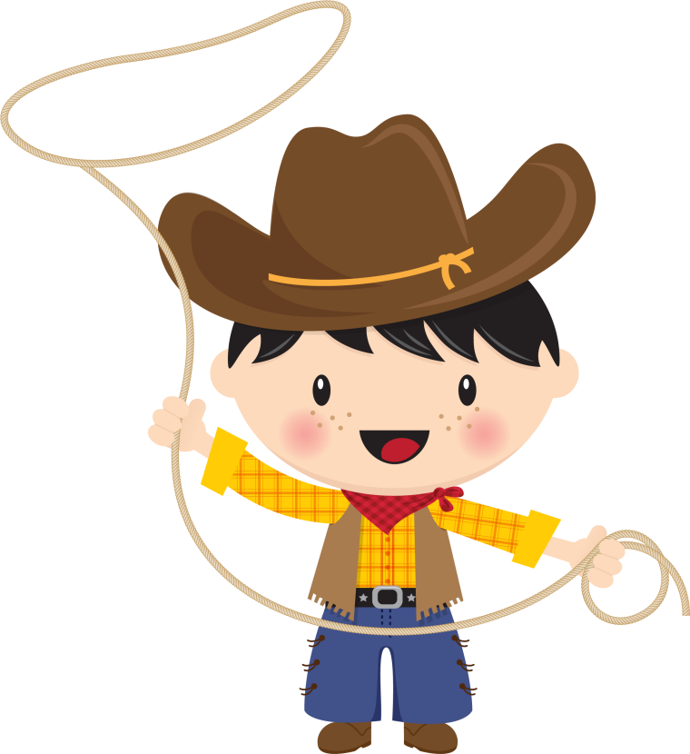 Ребенок ковбой