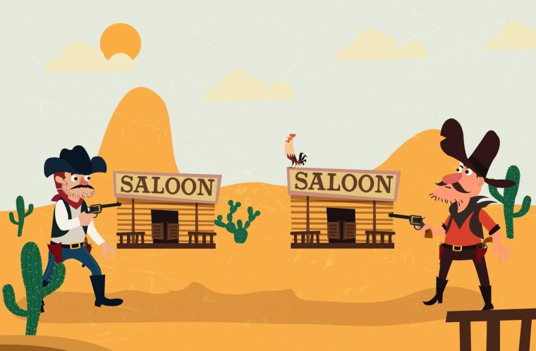 Дети на диком западе