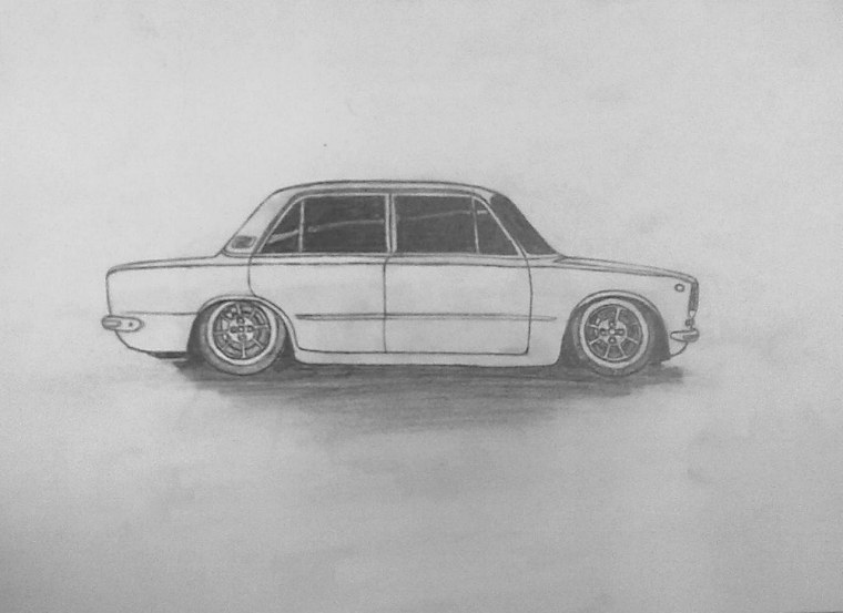 ВАЗ 2106 БПАН сбоку