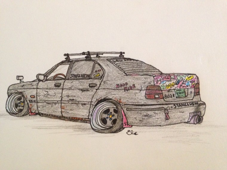 Карандашом машины стенс