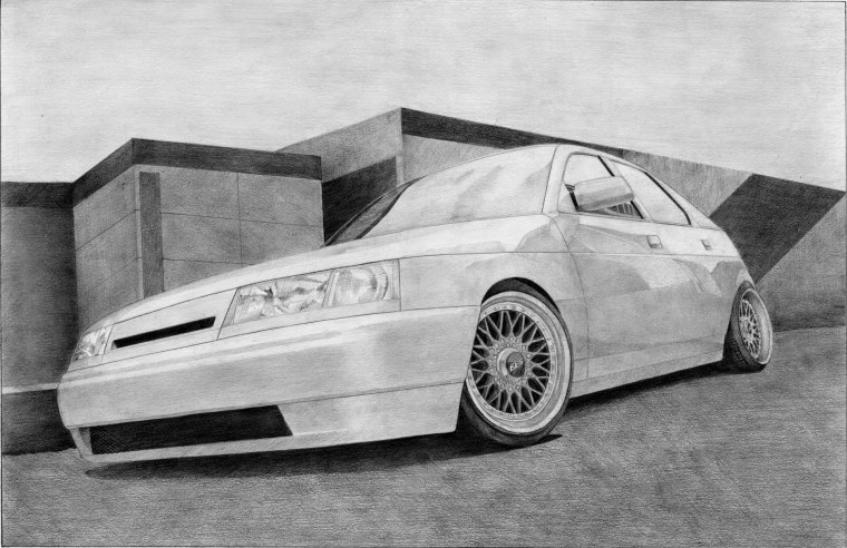 ВАЗ 2112 stance стиль