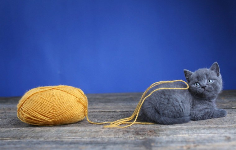 Разноцветные клубочки