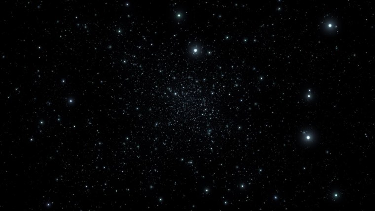 Цветочный узор на черном фоне