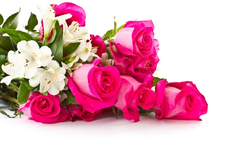 Букет красных роз