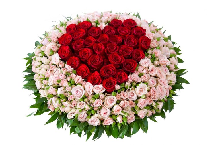 Букет роз с днем рождения