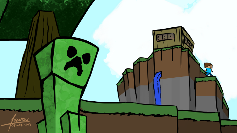 Шапки для ютуба с КРИПЕРОМ