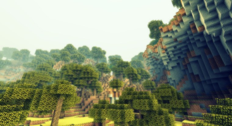 Широкий фон майнкрафт