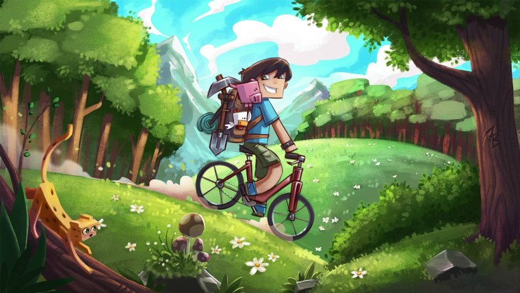 Майнкрафт арт природа