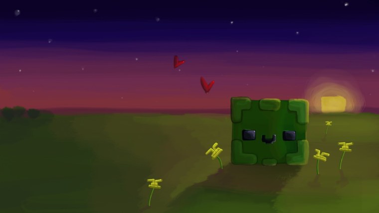 Мультяшные фоны майнкрафт