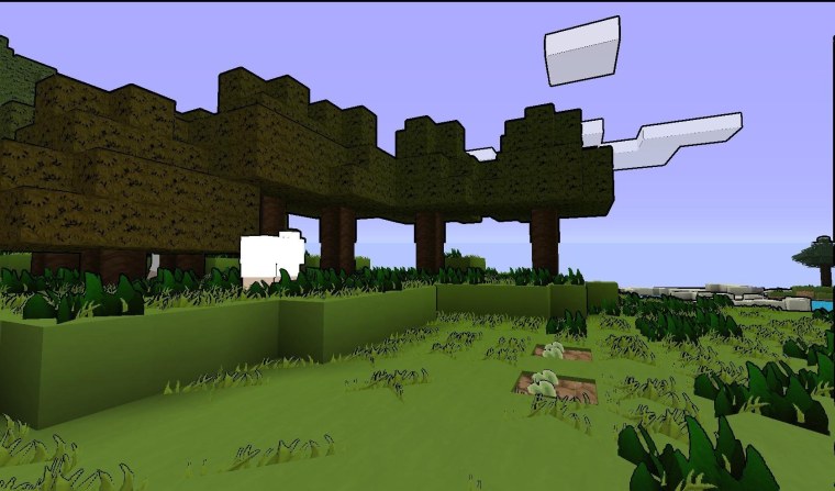 Мультяшный майнкрафт