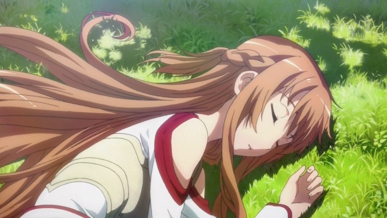 САО Асуна спит