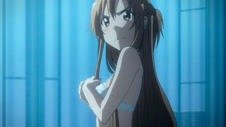 Фансервис Асуна