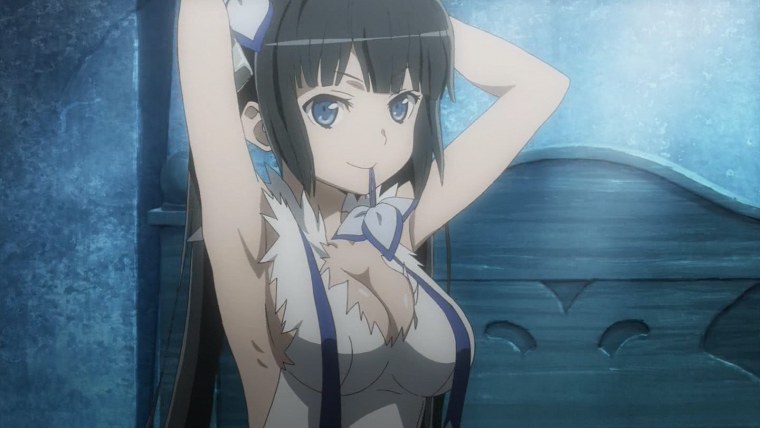 Гестия богиня аниме