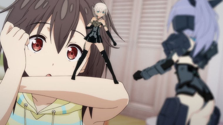 Аниме девочки фрейм Армс