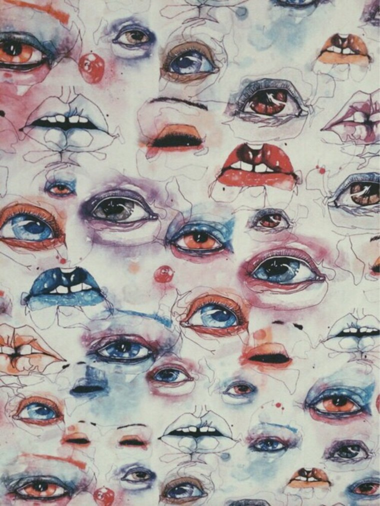 Ana Santos акварель портрет