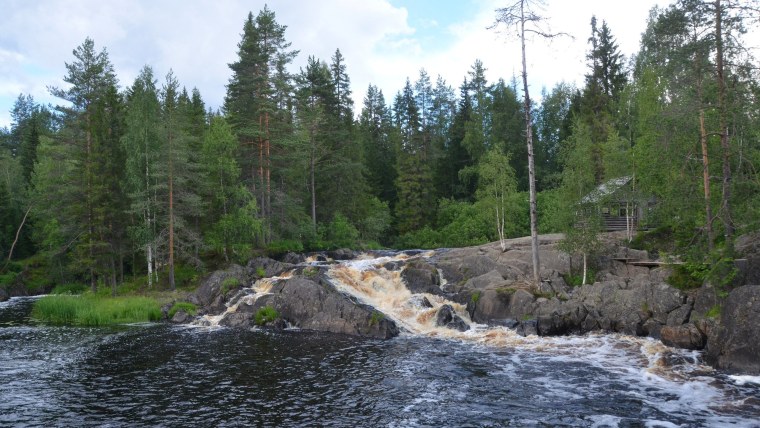 Водопады Ахвенкоски