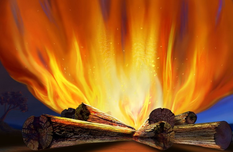 Обои на рабочий стол огонь