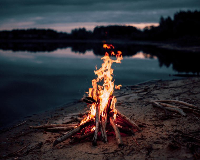 Костер картинка