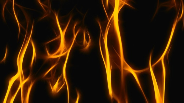Фон горения огня
