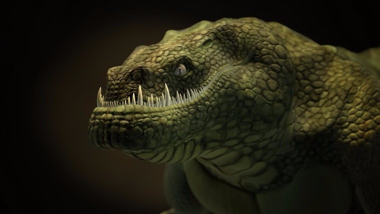Страшные рептилии
