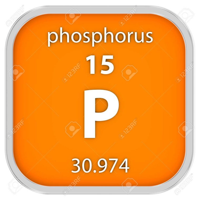 Химический символ фосфора