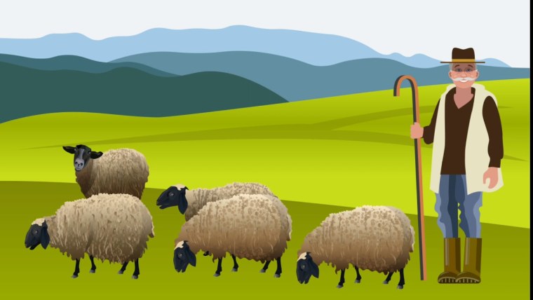 Пастух мультяшный