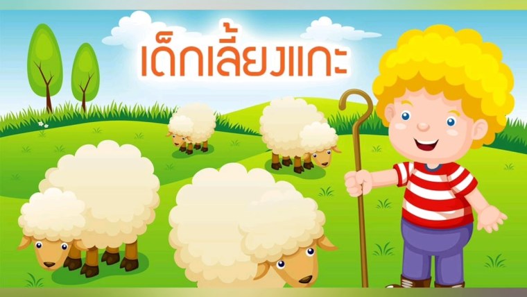 Мальчик пастух овец